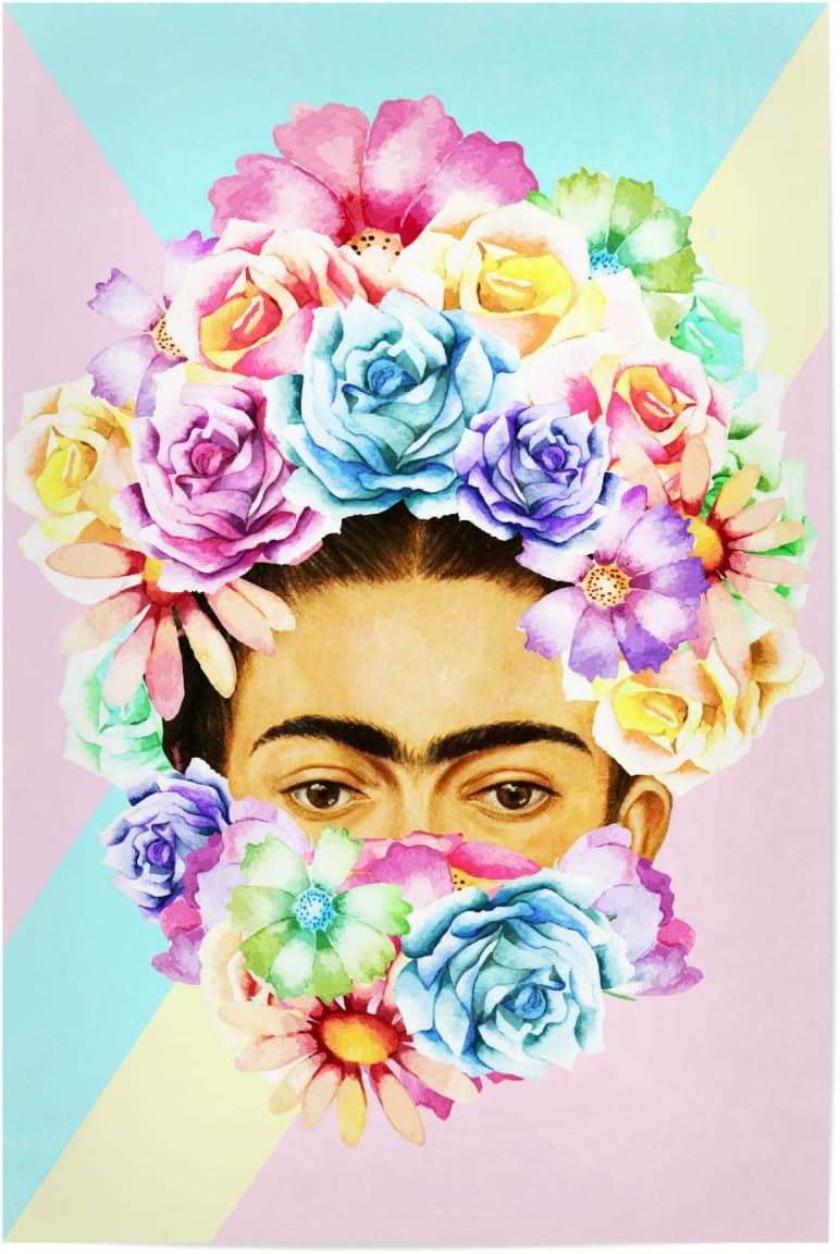 artboxONE Poster Floral Floral Hipster 90x60 cm design art print by Niky Rahner