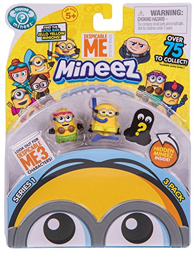 Despicable Me 3 Mineez Series 1 Character 3 Pack