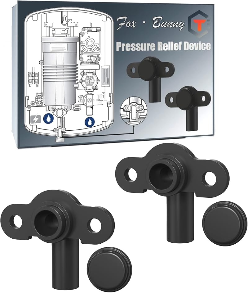 Fox·Bunny 2Pcs Pressure Relief Device for Triton Electric Showers