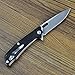 KUBEY KU176 EDC Folding Knife Ball Bearing D2 Blade G10 Handle Tactical Pocket Knives Outdoor Camping Hiking Travel Tool (Gray)