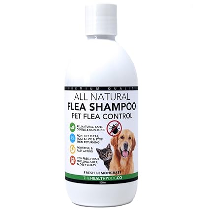 shampoo antipulgas casero para perros