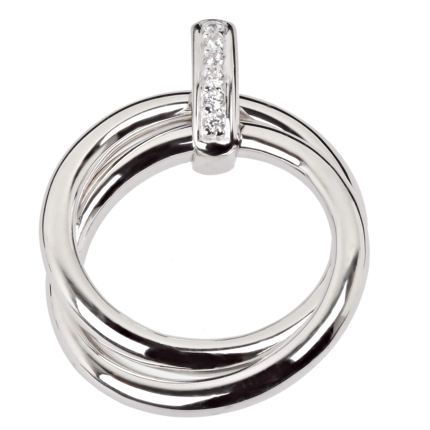 Viventy Women's Pendant 925 Silver with Cubic Zirconia