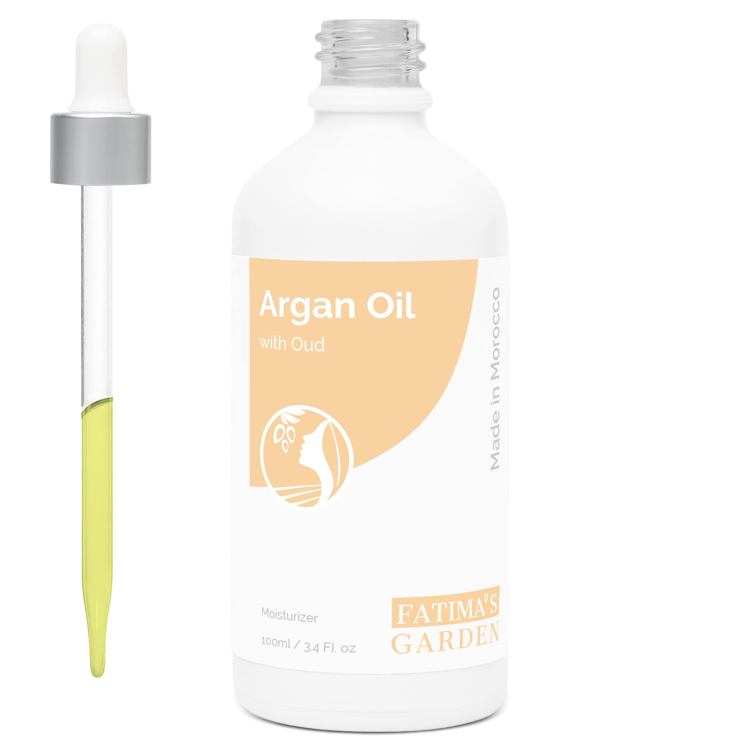 Fatima's Garden Argan & Oud Oil - Luxurious Skin Moisturizer, 100ml