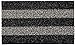 GrassWorx Clean Machine Patio Stripe Doormat, 18