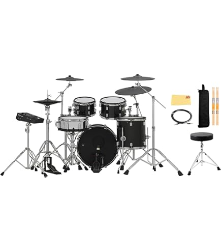 Amazon.com: ddrum Dios Exotic Zebra Wood- Natural 5-Piece Shell
