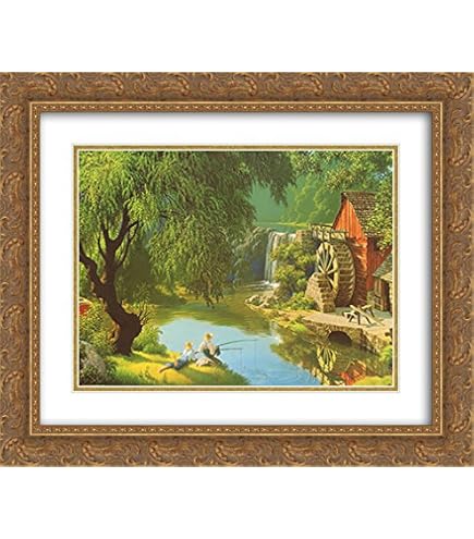 Amazon.com: Paul Detlefsen Framed and Double Matted Art 25x29