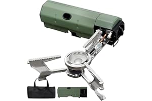 ANGORA BRANDS Portable Gas Stove - Reliable Gas Burners for Cooking - Outdoor Gas Stove, Indoor Gas Stove - Versatile Camping Stove - Safe Gas Cooking Burner - Gas Stove by Altena