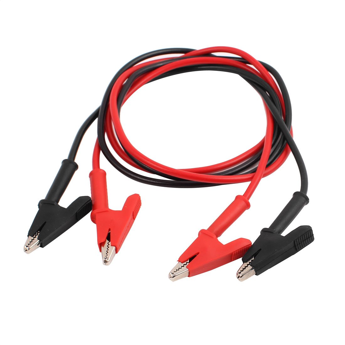 Sourcingmap 2 Pcs Double Headed Electrical Clip Wire Test Silicone