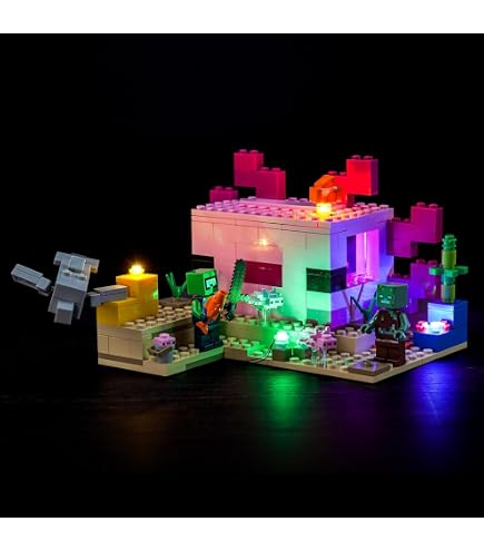 LEGO Set Minecraft 21247 A Casa de Axolotl 242 peças | Amazon.com.br