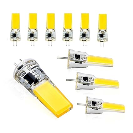 TINS G4 LED Lampe AC/DC 12V 6W 550LM COB SMD Mais-lampe Stiftsockellampen LED-Lampe ersetzt Halogenlampen für Pendelleuchte H