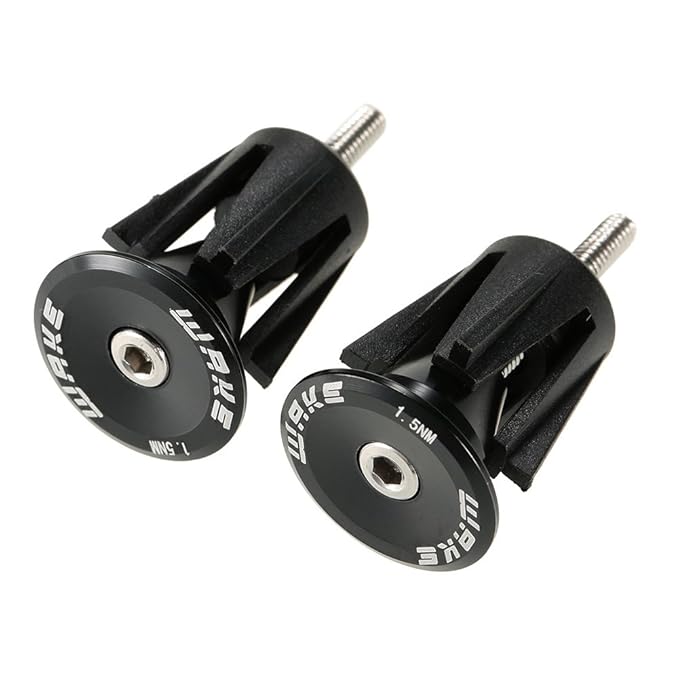CYSKY Fahrradlenker End Plugs Bar Caps 1 Paar Fahrrad Lenkergriffe Bar End Cap für die meisten Fahrrad, Mountainbike, Rennrad