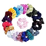 MulisY Set di 20 elastici per capelli Scrunchies elastici per capelli Fasce per 