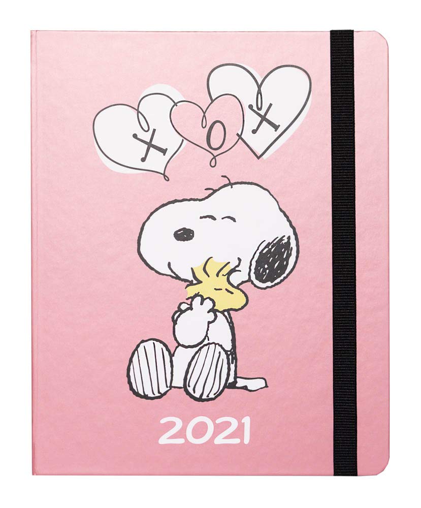 Erik - Snoopy Premium Diary 2021 Week To View, Mid Year Diary