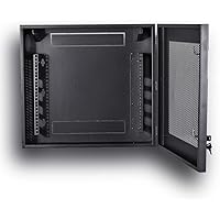 Kenuco DVR Lockbox – 16 Gauge Stalen Beveiligingskast, 24x21x7 Inch, Swing Open Top