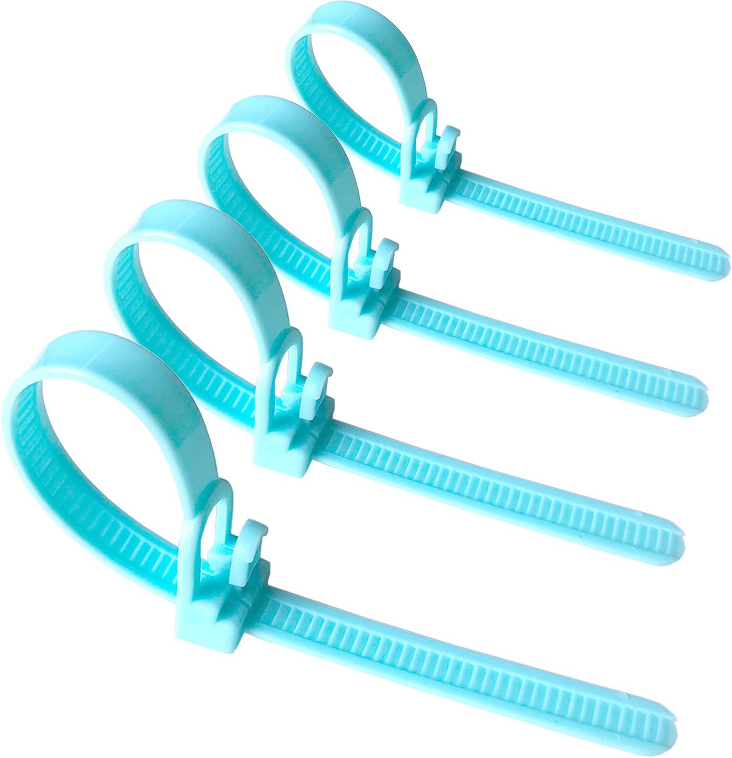 [50 Pieces] Reusable Cable Ties, Canwn Nylon Heavy Duty Zip Ties Mini Flexible Cable Tidies