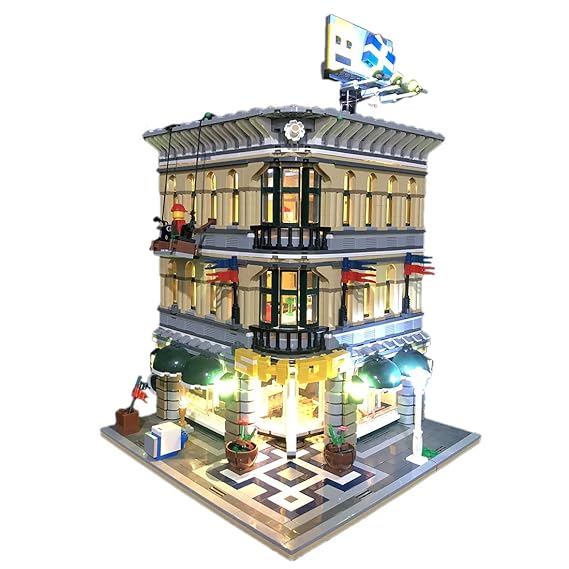 Yavso Led Beleuchtungsset für Lego, LED-Licht Set LED Beleuchtung Baustein Spielzeug Licht Set für Lego 10211 Großes Kaufhaus