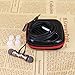 Ephone Updated In-Ear Earbuds Headphones, Metal Magnetic Housing and Wired Bass Stereo Headsets, Earphones with Microphone Apply to 3.5mm Audio Jack - Black