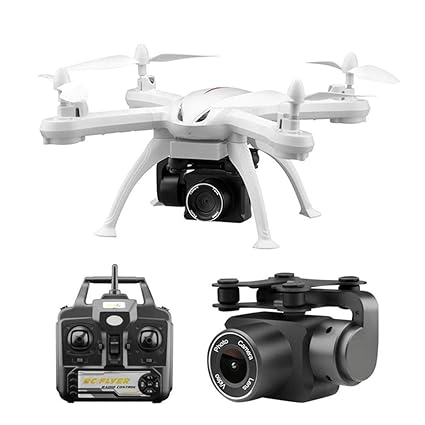 Funnyrunstore X6S RC Drone 4CH WiFi Drone 1080P HD Cámara Presión ...