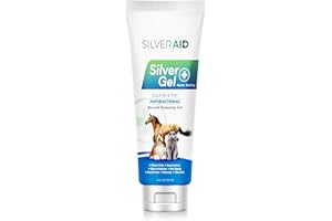 SILVERAID Hot Spot Treament for Dogs, Colloidal Silver Gel Wound Care for Dogs, Cats, Horses, Relief of Rashes, Irritations, Itch, Bites, Burns, Scratches, Minor Cuts, Coat Care, Vet Recommended, Made in USA