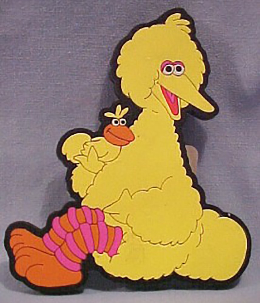 Sesame Street Big Bird and Little Bird Vinyl Magnet