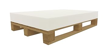 Dibapur PALETTENKISSEN MATRATZENKISSEN (120x80x8) SCHAUMSTOFF FÜR EUROPALETTE - RG40/60 FEST- HUNDEKISSEN