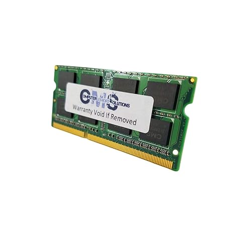 CMS 4GB (1X4GB) DDR3 10600 1333MHZ Non ECC SODIMM Memory Ram Upgrade Compatible with Toshiba? Qosmio X775 Notebook Series Ddr3-Pc1333 - A30 CMS 4GB (1X4GB) DDR3 10600 1333MHZ Non ECC SODIMM Memory Ram