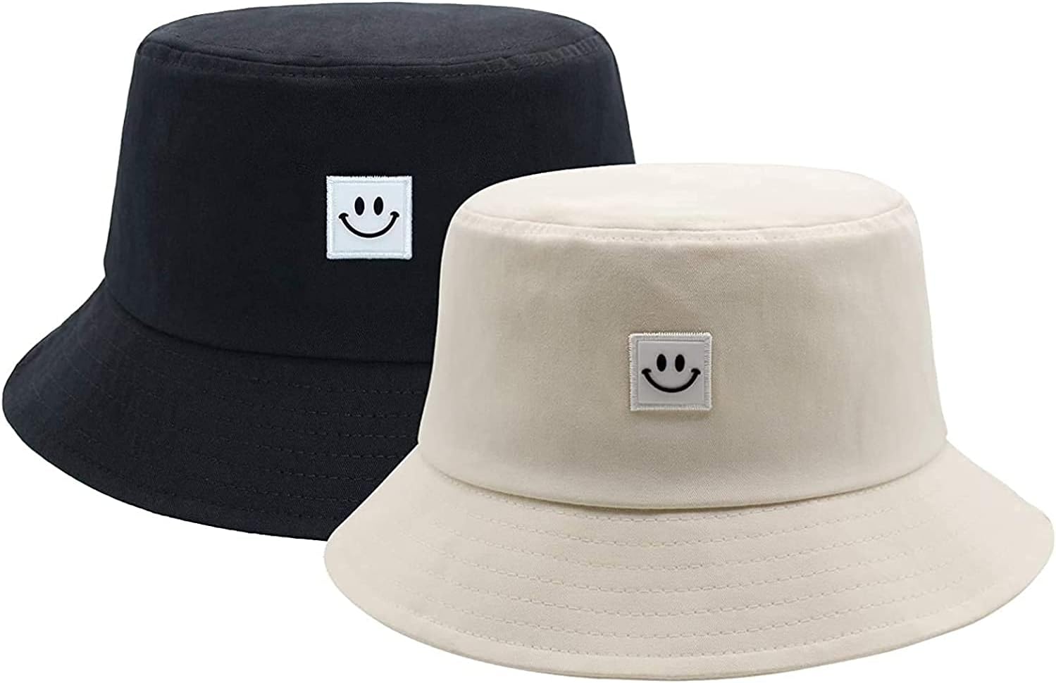 Bucket Hat,Unisex 100 Cotton Summer Travel Beach Sun Cap