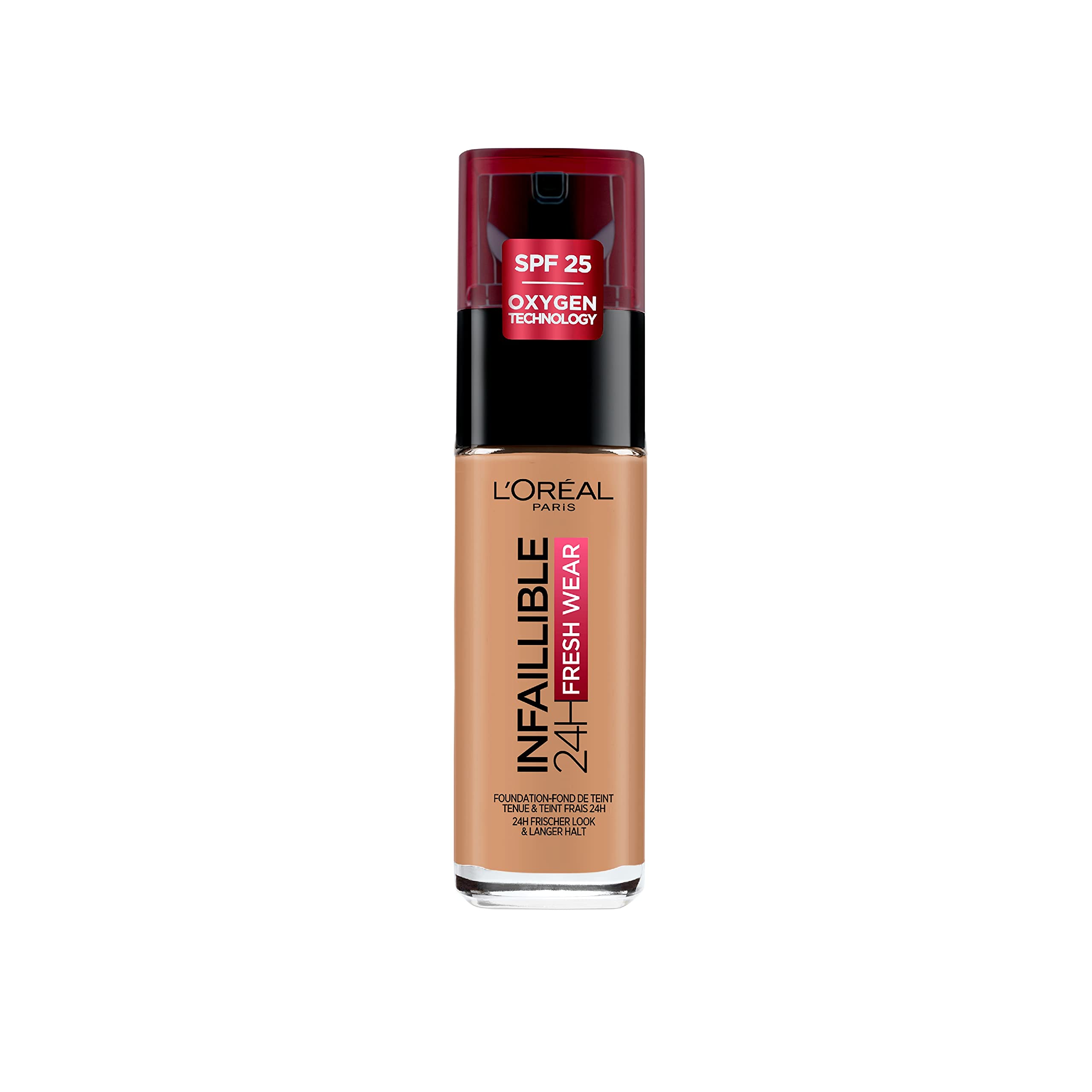 L'Oreal Paris Infallible 24hr Freshwear Liquid Foundation 290 Golden Amber 30ml