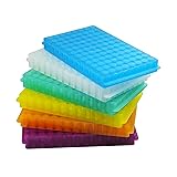 6 Pcs Microcentrifuge Tube Rack for 0.5ml-2ml