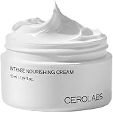 Cerolabs Intense Nourishing Cream, Deep Moisture &amp; Barrier Care, Rich Hydrating Face Cream for Dry &amp; Sensitive Skin, Korean Skincare, Clean Beauty, Vegan
