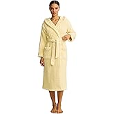 HEARTNICE Fuzzy Soft Robes for Women, Long Plush Hooded Robe Fluffy Warm Bathrobes