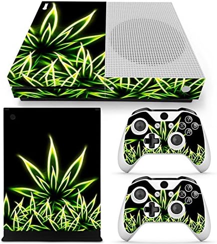 ModFreakz™ Console and Controller Vinyl Skin Set - 420 Weed Smoke for Xbox One Slim