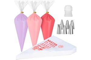 100 Pcs Piping Bag Thickened Piping Bags and Tips Non-Slip Piping Bags Piping Bags Disposable Icing Bags for Cake,Cupcakes,Co