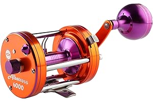 ANCIENT MARINER Albatross 6000 Catfish Reels, Conventional Round Baitcasting Reel