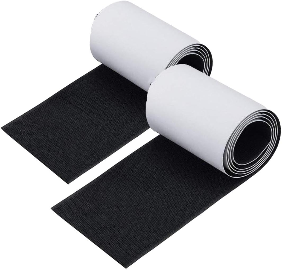 Holotap Sticky Back Hook and Loop Tape Roll 4 Inch Wide x 6.5 Ft Long