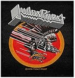 Judas Priest Screaming For Vengeance Logo Heavy Metal Woven Badge Applique Patch