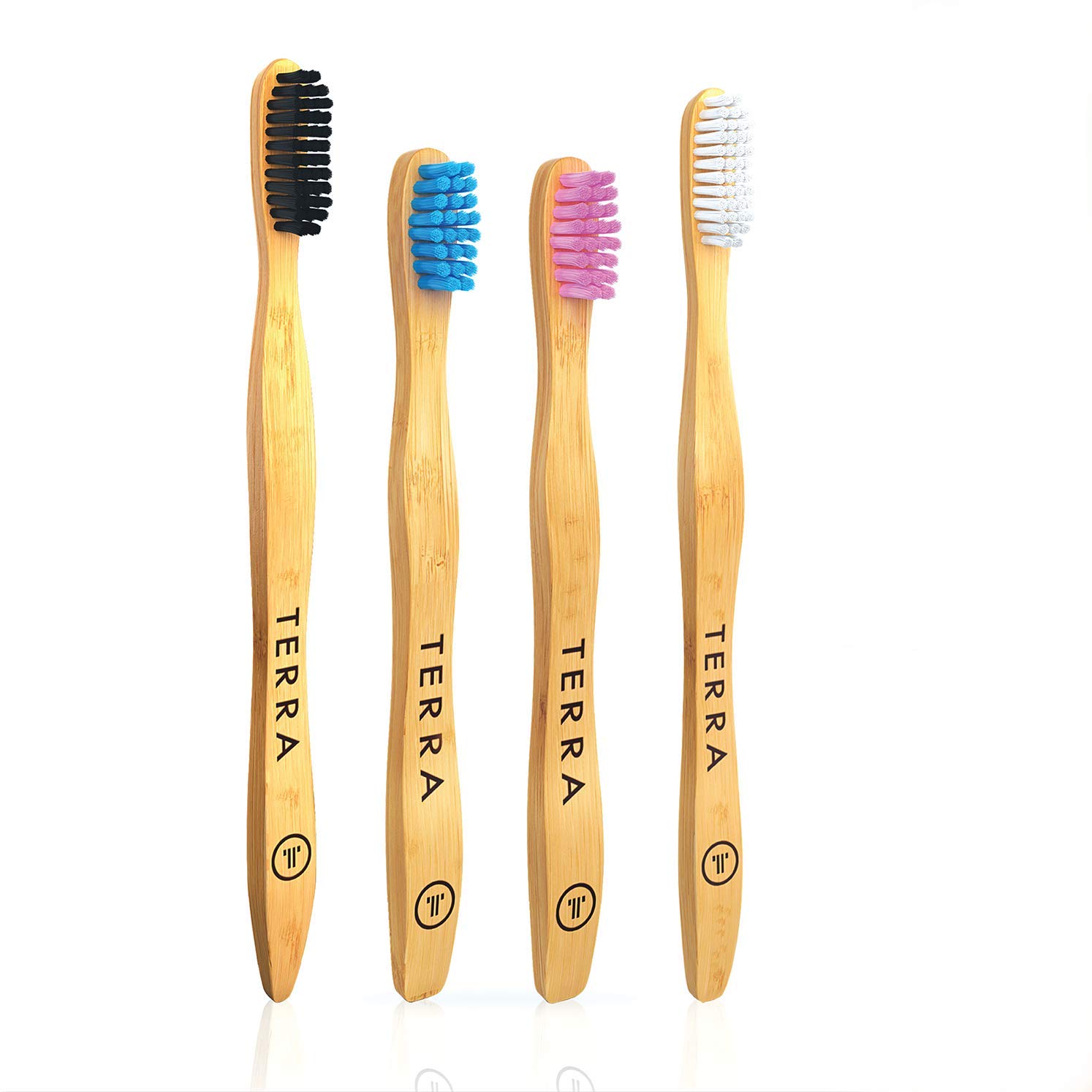 Family pack of Bamboo biodegradable Toothbrush