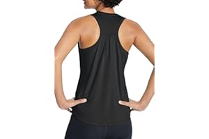 baleaf Womens Workout Tank Tops Racerback Sleeveless Yoga Tops Athletic Running Shirts Gym Clothes
