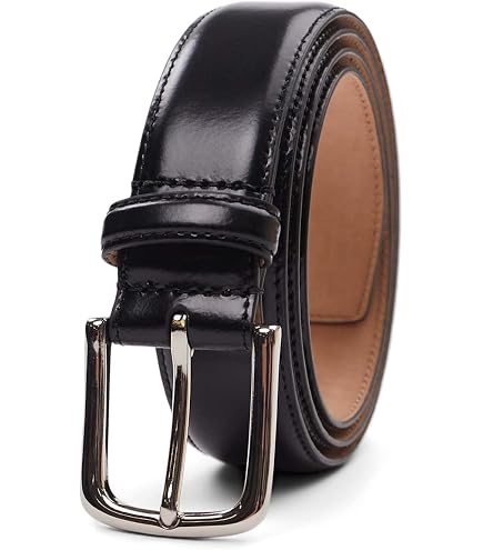 Ted Baker London CONABY Printed Leather Belt, BLACK, 28 at  display picture 1