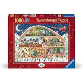 Ravensburger Santa&rsquo;s Workshop &ndash; 1000 Piece Jigsaw Puzzle | A Magical North Pole Creation | Perfect for Holiday Puzzling