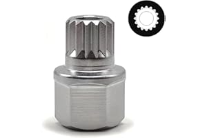 JEUCLEL 32/16PT Wheel Locking Nut Key - BMW Compatible, Anti-Theft Lug Nut Removal Tool