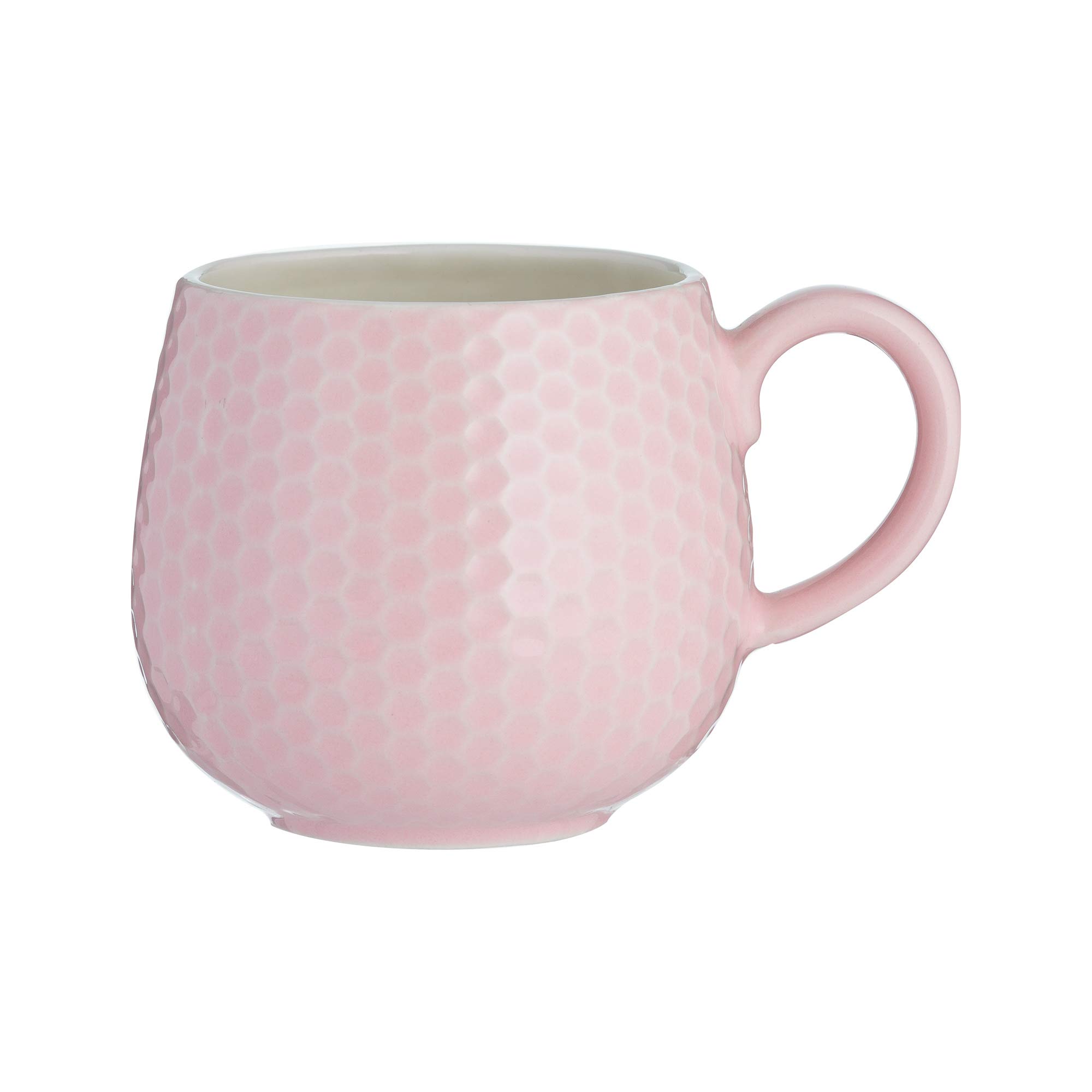 Mason Cash Embossed Honeycomb Pink Mug, 35 CL