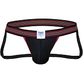 Bike Athletic Mesh Jockstrap, Breathable Support Pouch | Durable elastic waistband for superior comfort, fit, and control