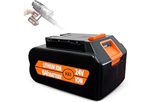 BOONER 24V 6.0Ah Battery for Bissell Cleanview XR Series Cordless Vacuum Cleaner, Replacement for CleanView XR 4054 Battery, Compitable with Bissell Vacuum Cleaner 3789U,3797V, Lithium-Ion Battery