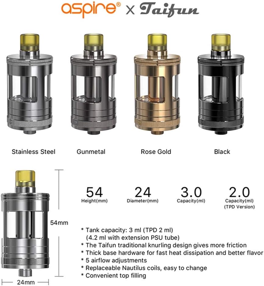 Amazon Co Jp Aspire Nautilus Gt Taifun コラボ ノーチラス Gt クリアロ 24mm Rose Gold ドラッグストア Amazon Co Jp Aspire Nautilus Gt Taifun コラボ ノーチラス Gt クリアロ 24mm Rose Gold ドラッグストア