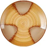 Splash Brown by Sango, Stoneware Salad Plate