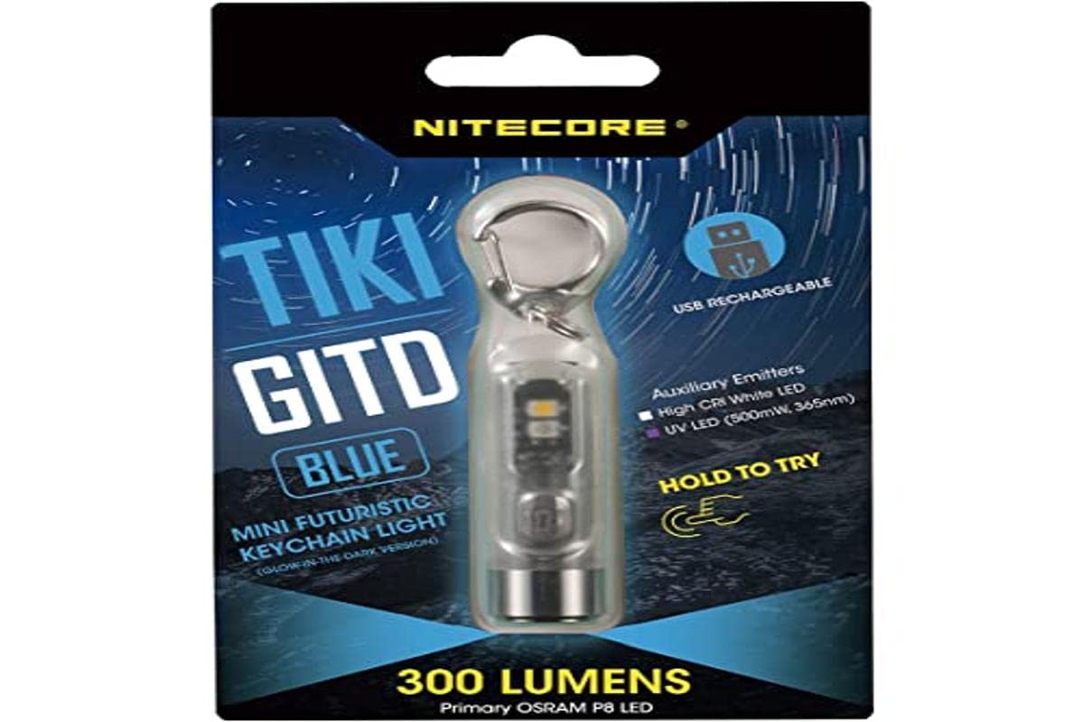 Nitecore TIKI GITD - Blue