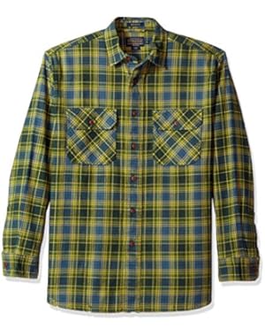 Men's Long Sleeve Button Front Burnside Shirt
