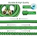 Riemex Expandable Hose Green [New 2019] Heavy Duty Garden Water Hose - Triple Latex - Expanding Solid Brass Metal Fittings Connectors, Flexible Strongest - for All Watering Needs (25 FT)