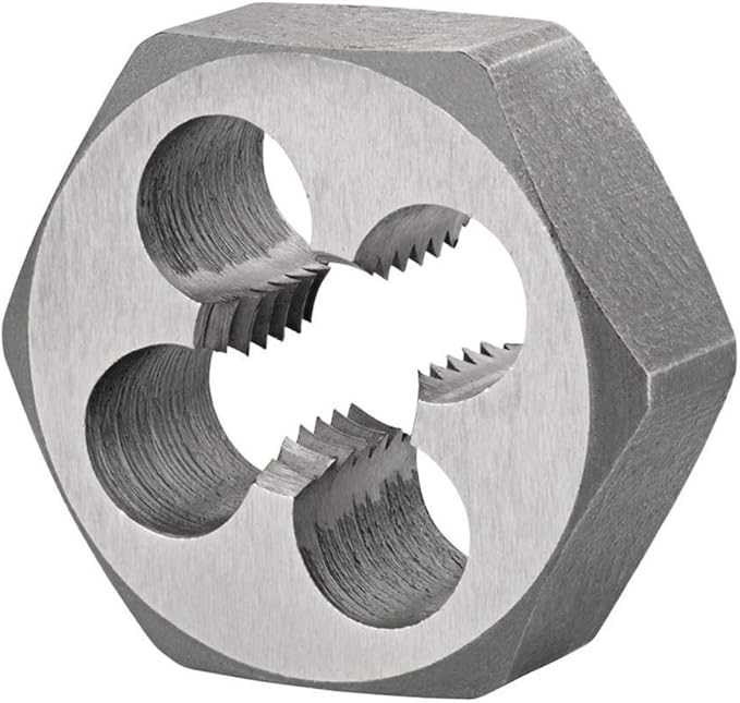 M10 x 1.5 HSS Hexagon Die Nut Metric Course. Threading/Hex Shank